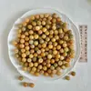Raíz de Bodhi de caqui natural de Dunhuang tallado en cuentas sueltas para pulsera de mano DIY, joyería para jugar a Wen, accesorios de cuentas de Buda, venta al por mayor de fábrica