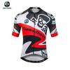 XINTOWN traje de ciclismo novo vestido top de ciclismo verão manga curta traje de ciclismo masculino secagem rápida calças de ciclismo