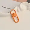 Broche de Puerta Pintado de Colores Llavero de Aleación de Colores Caramelo Accesorio Hecho a Mano DIY Colgante para Bolsa de Muñeca Pin para Perro