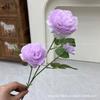 Flores Artificiais Roxas, Rosas, Hortênsias para Casamento, Flores de Seda, Rosas Decorativas para Paisagismo, Mar de Flores em Cascata Famoso na Internet