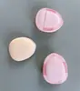 Zapatillas Pequeñas Esponja de Dedo en Polvo Malvavisco Esponja de Cojín de Aire para Dedos Elásticas Espesadas No Absorbentes de Polvo Doble Uso para Aplicación de Maquillaje Seco y Húmedo