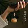 Llavero estilo chino, colgante de calabaza pequeña, accesorio para bolso, adorno cultural y creativo, cadena para teléfono móvil, regalo, nueva decoración de coche estilo chino