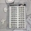 Pegamento para Pestañas Yingmei Jia Sin Pegamento Celebridad de Internet Joven Diez Filas de Pestañas Postizas Artificiales Segmentadas Estilo Menta Sin Base Estilo Perezoso