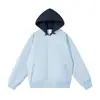 Jaqueta com capuz masculina estilo duas peças 2026 nova primavera/outono marca da moda roupa de trabalho jaqueta com capuz e zíper vestuário masculino