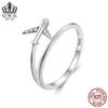 Anillo de avión Eifle original de estilo transfronterizo con circonita s925 en plata esterlina, simple y moderno, con adornos de mano SCR967