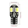 Venda Direta da Fábrica Yizhong Luzes LED para Carro T10 8 LEDs SMD 5730Smd 5630 Luzes de Posição Luzes de Placa de Licença Luzes de Direção