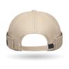 Etiqueta de tela de moda de primavera Sombrero de piso sin pompón para hombre y mujer Sombrero distintivo de calle tipo melón Estilo coreano Simple casual Sombrero Tang