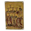 Una generación de bordado Thangka pintura núcleo ocho inmortales a través del mar antigua figura nostálgica Thangka porche sala de estar artesanía pintura nueva