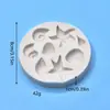 Venta al por mayor de Varios Tipos de Moldes de Silicona para Fondant de Conchas y Caracolas, Moldes para Decoración DIY de Resina, Serie Mundo Marino