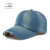Boné de Baseball em Sarja Lavada para Homens e Mulheres, Chapéu de Sol para Uso Externo, Estilo Vintage Simples e Clássico, Casual e Versátil