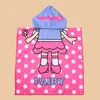 El fabricante personaliza toallas de baño para niños, ponchos, batas con capucha, estampado digital de dibujos animados, toallas de baño ponibles, personalizables con tu propio diseño