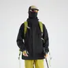 Nueva chaqueta de alta calidad, gruesa, cortavientos e impermeable, para exteriores, de otoño e invierno, para hombres y mujeres, cálida, tres en uno, juego de 0.05 kg por pieza