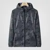 Ropa de protección solar de verano para hombre, seda de hielo fina, anti-ultravioleta, camuflaje, chaqueta de pesca para hombre, ropa de carga para hombre, ropa de protección solar para hombre