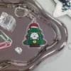 Chaveiro de Acrílico de Urso Autodepreciativo 2D Transfronteiriço Novo Fofo para Mochila Escolar Presente de Nicho para Estudante Pingente