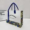 Bolsa de Feltro Personalizada Bolsa Tote de Feltro de Grande Capacidade Tendência Nacional Bolsa Transversal com Transferência de Calor Bolsa de Feltro Impressa por Sublimação