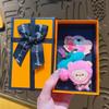 Colgante de oso de peluche de celebridad de Internet, llavero creativo, bonito bolso, muñeco colgante, pequeño regalo para pareja.