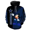 Sudadera con capucha y estampado 3D para hombre estilo NFL rugby europeo y americano 2023 suéter abrigo de manga larga camisa de pareja de dibujos animados