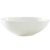 Louça de Jingdezhen Branca Pura Estilo Chinês Porcelana Óssea Tigela, Tigela Grande para Macarrão, Tigela de Salada, Tigela Rasa, Material Porcelana Óssea