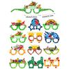 Cross-border New Super Bowl Paper Glasses Children's Adult Scene Rugby Decoration Photo Props Party Supplies