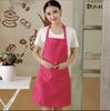 Delantal Publicitario Estilo Coreano con Impresión de Logo para Cocina, Tienda de Té con Leche, Restaurante, Ropa de Trabajo para Supermercado, Delantal de Moda sin Mangas con Cuello Halter