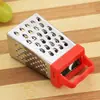 Conjunto de ralador de aço inoxidável de quatro lados mini ralador ralador multi-lados ralador multi-funcional utensílio de cozinha atacado