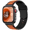 Adecuado para Correa Huawei Band Fit 5 Pro, Correa de Silicona Texturizada en Forma de I, Correa Huawei Fit 4/3