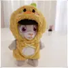 Solo Venta de RopaMuñeca Colgante de Zorro Pequeño Nick Ropa para Muñeca Chal Llavero de Judy Mono de Peluche