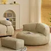 Puf Sofá Perezoso Tatami Individual Ocio Apartamento Pequeño Sofá Pequeño Balcón Dormitorio Sala de Estar Sillón Perezoso Reclinable