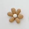 Pasador para Cortina Colgante para Cabeza de Cortina Borla de Flor Decoración Estilo Pastoral Francés Fresco Gasa Accesorios Decorativos para Cortina