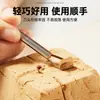 Conjunto de 6 Peças de Raspador de Aço Inoxidável, Faca para Escultura em Argila, Ferramenta de Acabamento Manual para Argila de Óleo, Argila Suave, Argila para Escultura, Ferramenta de Desenho de Duas Pontas