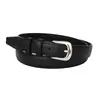 Nuevo Cinturón de Jeans Simple Versátil de Gama Alta para Mujer Estilo Ins Negro Venta al por Mayor Transfronteriza Cinturón Decorativo para Mujer