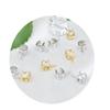Accesorios de Joyería DIY Cobre Chapado en Oro Real Colgante Princesa Soporte Micro-Incrustado Colgante Diamante Colgante Zirconio Único Soporte Perla Venta al por Mayor