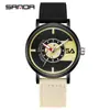 Sanda Reloj de Moda Deportivo Casual Impermeable Luminoso Simple y Ligero Reloj de Cuarzo para Examen Venta al por Mayor de Fábrica