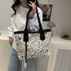 Bolso de Mujer de Moda Grande de Capacidad, Nuevo y Tendencia 2025, con Acabado de Lujo, Bolso de Hombro Elegante, Bolso Tote de Verano para Debajo del Brazo