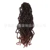River Locshair Estilo Exportação Africano Europeu e Americano Dreadlocks Irregulares Nu Cacheado Peruca Direto da Fábrica