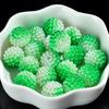 Slime diy artesanal frisado material abs Bayberry bola gradiente imitação pérola redondo enchimentos populares