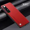 Adecuado para funda de teléfono móvil Xiaomi 10S, Funda protectora todo incluido anticaídas, Cuero liso moderno y simple, Antihuellas dactilares