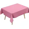 Mantel Rectangular Plegable de Color Sólido, Película Perlada Desechable, Estilo Moderno y Sencillo, Resistente al Aceite y Anti-Manchas