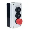 Caja de botones impermeable 1 orificio 2 orificios 3 orificios 4 orificios XB2.XAL-B324 caja de control interruptor de botón ZB2XAL-B334