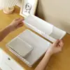 Caja de almacenamiento retráctil de escritorio cajón caja de almacenamiento de escritorio caja organizadora de material de oficina venta al por mayor de fábrica