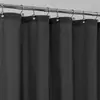 Fabricante de Cortinas de Ducha, Cortinas de Ducha Impermeables de Poliéster de Color Sólido Transfronterizas, Cortinas de Baño, Cortinas Colgantes Opacas, Cortinas Divisorias para Hotel
