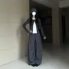 Camiseta Chic Estilo Coreano de Dos Piezas Falsas con Bloques de Color, Cuello Redondo y Manga Larga para Mujer, Diseño de Primavera y Otoño, Corte Ajustado, Capa Interior, Camiseta Básica