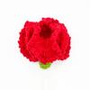 Presente Rosa de Dia dos Namorados Lã Tricotada à Mão Flor Artificial Flor Imortal Coração Cravo Girassol Buquê