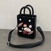 Bolsa de Praia EVA com Furos Desenho Animado Nova E-commerce Transfronteiriço DIY Armazenamento Criativo Impermeável Pequena Quadrada Bolsa Transversal