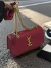 Bolso Pequeño Cuadrado de Cadena Yangshulin Lujo Accesible para Mujer 2025 Nuevo Bolso de Axila de Gama Alta Bolso Plegable Bolso de Hombro Único Cruzado