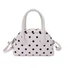 2026 Nueva Moda Trendy Bolsa Dulce de Niña de Lunares Bolso de Hombro Bolso de Mano para Mujer Bolso de Bolos Bolsa de Gran Capacidad