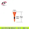 Fabricante Buddha Power Tee de Golf de Venta Caliente Transfronterizo con Tapa de Flor de Cuatro Esquinas, Tee de Material Plástico ABS