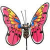 Manualidades Creativas Esmalte de Vidrio Colorido Mariposa Decoración de Jardinería Animal de Jardín Planta Flor Inserción Amazon Comercio Exterior