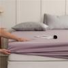 60 piezas de gorro de cama Tencel de color liso, individual, de seda de hielo, sensación fresca, individual y doble, para dormir desnudo, sábana, funda de almohada, funda protectora de colchón, todo incluido