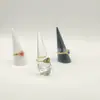 Suporte de Exibição de Anel em Formato de Cone de Plástico, Suporte Sólido para Anéis de Joias, Exibição Criativa de Joias
